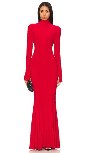 X REVOLVE Turtle Fishtail Gown in Red. - size M (also in XL) - Norma Kamali - Modalova