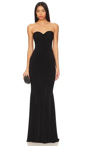 Strapless Shirred Front Fishtail Gown in . - size L (also in M, S, XS) - Norma Kamali - Modalova