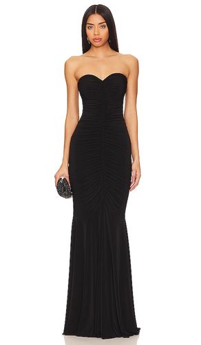Strapless Shirred Front Fishtail Gown in . Taglia L. Also in M, S, XS - Norma Kamali - Modalova