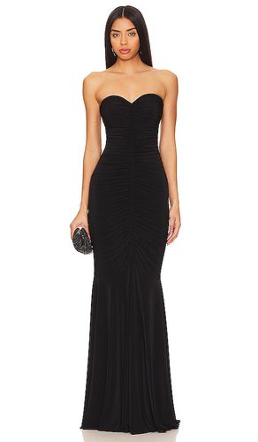 Strapless Shirred Front Fishtail Gown in . Taglia M, S, XL, XS, XXS - Norma Kamali - Modalova