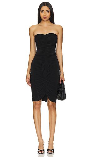 Strapless Shirred Front Dress To Knee in . Taglia S, XL, XXS - Norma Kamali - Modalova