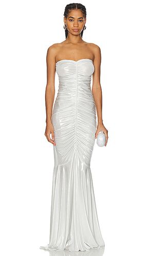 Strapless Shirred Front Fishtail Gown in . Size M, S, XL, XS - Norma Kamali - Modalova