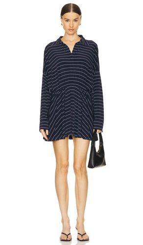 Super Oversized Shirt Flared Mini Dress in Navy. - size M (also in L, S, XL, XS) - Norma Kamali - Modalova