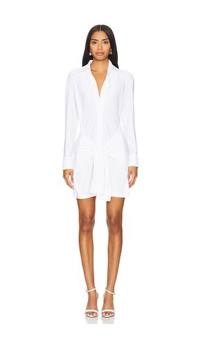 Four Sleeve Shirt Mini Dress in White. - size L (also in M, S, XL, XS, XXS) - Norma Kamali - Modalova