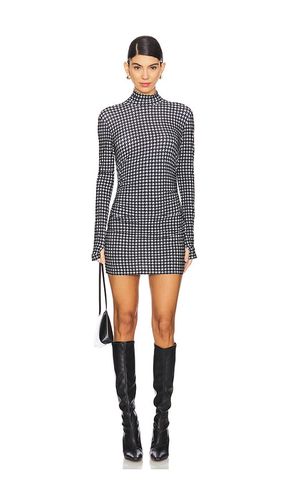 Long Sleeve Turtleneck Pickleball Dress in Black,White. - size M (also in XXS) - Norma Kamali - Modalova
