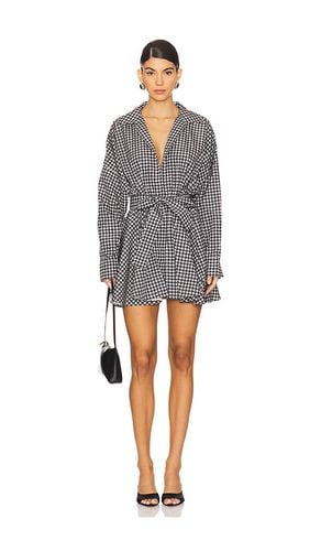 Oversized Shirt Flared Mini Dress in ,. Size M - Norma Kamali - Modalova