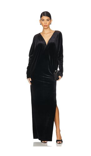 Dolman Velvet Wrap Gown in . Size M, XL, XS - Norma Kamali - Modalova