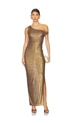 Drop Shoulder Fitted Gown in . Taglia L. Also in S - Norma Kamali - Modalova