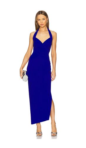 X REVOLVE Halter Sweetheart Side Drape Gown in . Size L. Also in XS - Norma Kamali - Modalova