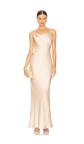 Maria Slip Gown in Blush. - size L (also in M, S, XL, XS) - Norma Kamali - Modalova