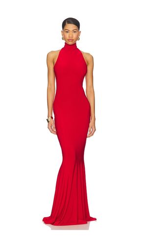 X REVOLVE Halter Turtle Fishtail Gown in . Taglia L. Also in M, S, XL - Norma Kamali - Modalova