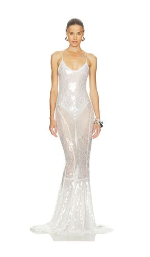 Low Back Fara Slip Fishtail Gown in . Size M. Also in S - Norma Kamali - Modalova