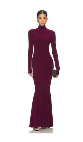 Long Sleeve Turtle Fishtail Gown in . Size L. Also in S - Norma Kamali - Modalova