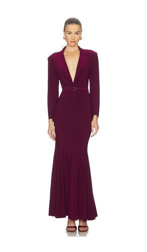 Single Breasted Fishtail Gown in . Taglia S. Also in XS, XXS - Norma Kamali - Modalova