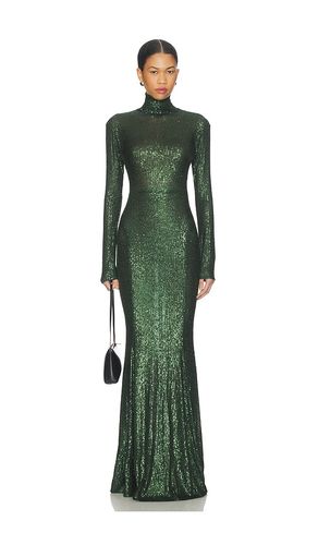 Long Sleeve Turtle Fishtail Gown in . Taglia L. Also in S - Norma Kamali - Modalova