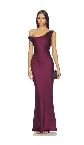 Drop Shoulder Maria Gown in Wine. - size S (also in XS) - Norma Kamali - Modalova