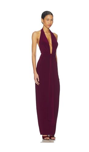 X REVOLVE Tie Front Halter Gown in . Size L. Also in M - Norma Kamali - Modalova