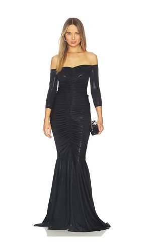 Off Shoulder Shirred Front Fishtail Gown in . Size M. Also in S - Norma Kamali - Modalova
