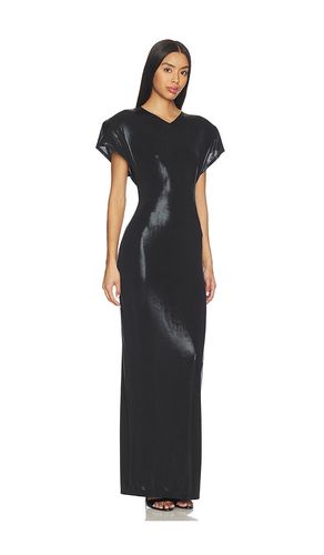Cap Sleeve Shoulder Pad Long Dress in . Size M. Also in S, XS - Norma Kamali - Modalova