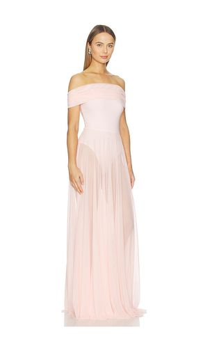Sleeveless Cowl Neck Combo Flared Gown in . Size M. Also in S - Norma Kamali - Modalova