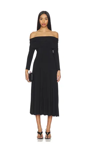 Sleeve Cowl Neck Flared Dress in . Size M. Also in S - Norma Kamali - Modalova