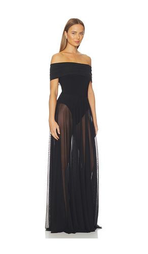 Sleeveless Cowl Neck Combo Flared Gown in . Size M. Also in S, XS - Norma Kamali - Modalova
