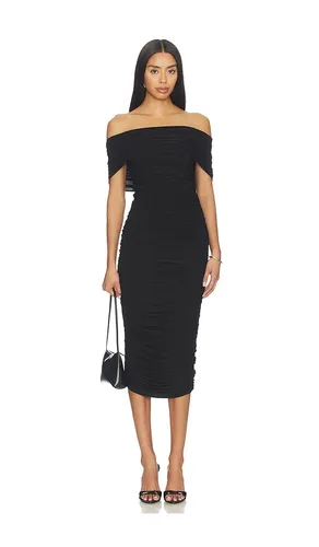 Sleeveless Cowl Neck Side Shirred Dress Below Knee in . - size L (also in S) - Norma Kamali - Modalova