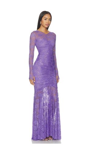 Long Sleeve V Neck Fishtail Gown in . Size M. Also in S, XXS - Norma Kamali - Modalova