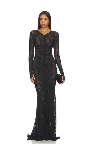 Shirred Front Fishtail Gown in . Size M. Also in S, XS, XXS - Norma Kamali - Modalova