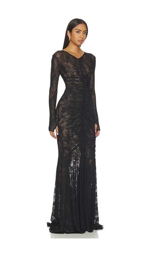 Shirred Front Fishtail Gown in . Size M. Also in S, XS, XXS - Norma Kamali - Modalova