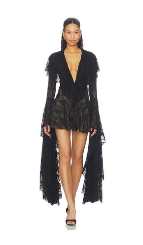 Xl Sleeve Deep V Ruffle Mini Dress in . Size M. Also in S, XS - Norma Kamali - Modalova