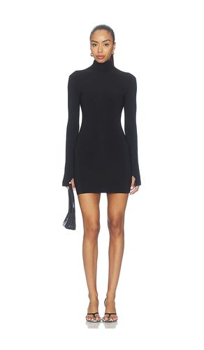 Long Sleeve Turtleneck Mini Dress in . - size M (also in S, XS) - Norma Kamali - Modalova