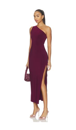 One Shoulder Long Dress With Side Slit in . Taglia L. Also in M, S, XS, XXS - Norma Kamali - Modalova