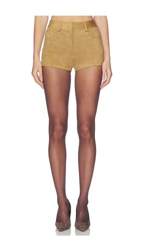 High Waist Jean Short in . Size L. Also in M, S, XS - Norma Kamali - Modalova