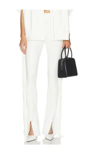 Fringe Spat Jeans in . Taglia L. Also in M, S, XL - Norma Kamali - Modalova
