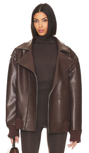 Oversized Moto Jacket in . Taglia M, S - Norma Kamali - Modalova