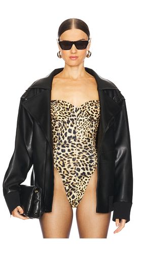 Oversized Moto Jacket in . - size L (also in M, S, XL, XS, XXS) - Norma Kamali - Modalova