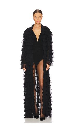 Oversized All Over Ruffle Coat in . Taglia S, XS - Norma Kamali - Modalova