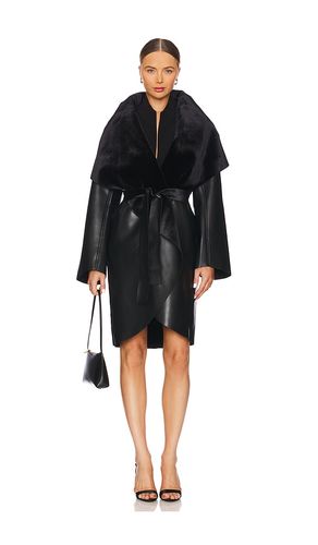 Shawl Collar Reversible Coat in . - size L (also in M, XS) - Norma Kamali - Modalova