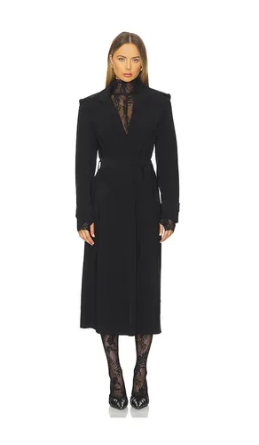 Oversized Double Breasted Trench in . - size M (also in S) - Norma Kamali - Modalova