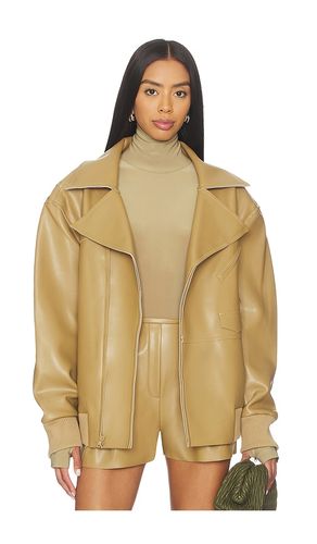 Oversized Moto Jacket in . Size M. Also in S - Norma Kamali - Modalova