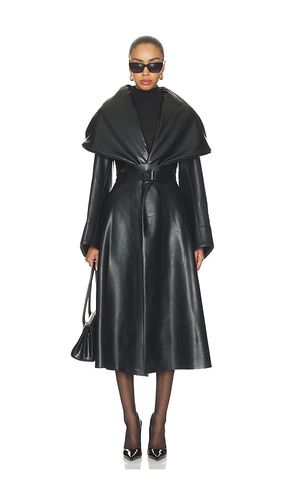 Shawl Collar Peplum Coat in . Taglia M/L. Also in XS/S - Norma Kamali - Modalova