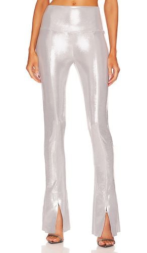 Spat legging en color metálico talla L en - Metallic Silver. Talla L (también en M) - Norma Kamali - Modalova