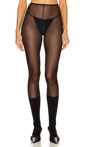 Boot high legging with footsie en color negro talla L en - Black. Talla L (también en M, S, XL, XS) - Norma Kamali - Modalova