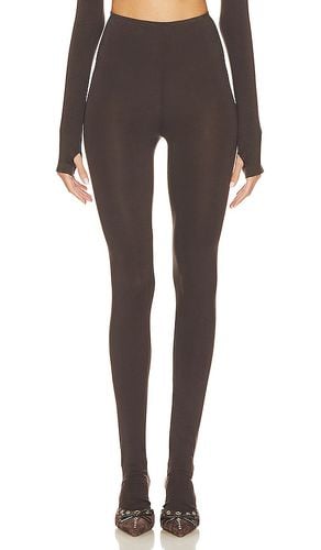 Legging with footie en color talla L en - . Talla L (también en M, S, XL) - Norma Kamali - Modalova