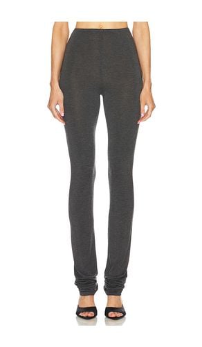 Lazy legging en color charcoal talla S en - Charcoal. Talla S (también en XL, XS, XXS) - Norma Kamali - Modalova