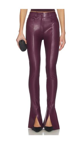 Spat jeans in color burgundy size S (also in M, XL) - Norma Kamali - Modalova