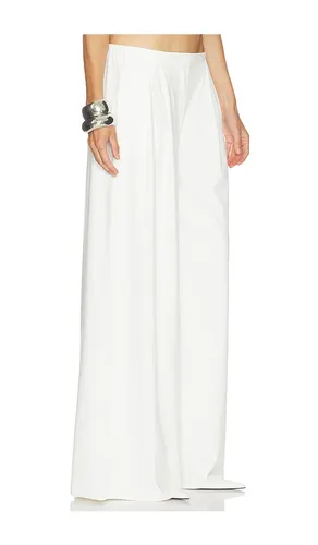 Mens Pleat Pant in White. - size XS (also in S, M, L, XL) - Norma Kamali - Modalova