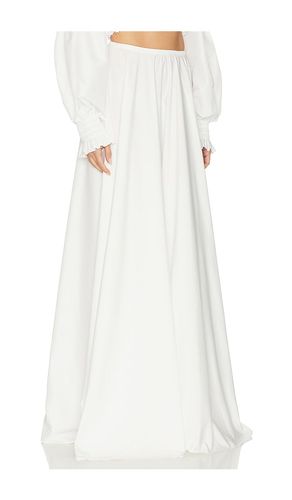 Flared Skirt To Floor in White. - size L (also in S, XL, XS, XXS) - Norma Kamali - Modalova