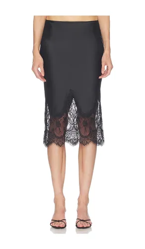 Bias Half Slip Skirt With Lace in . - size L (also in S, XS) - Norma Kamali - Modalova